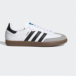 NWT Adidas Samba OG Vegan Shoes- White Size Men 7.5 /Women 8.5